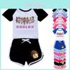 Robox Kids Cotton Casual Sportswear Set With Soft Fabric For Active Play