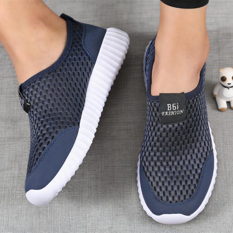 Lightweight Women Slip-On Mesh Shoes Quick-Drying Breathable Shoes 2026 Fashion Comfortable Walking Athletic Sneakers for Women