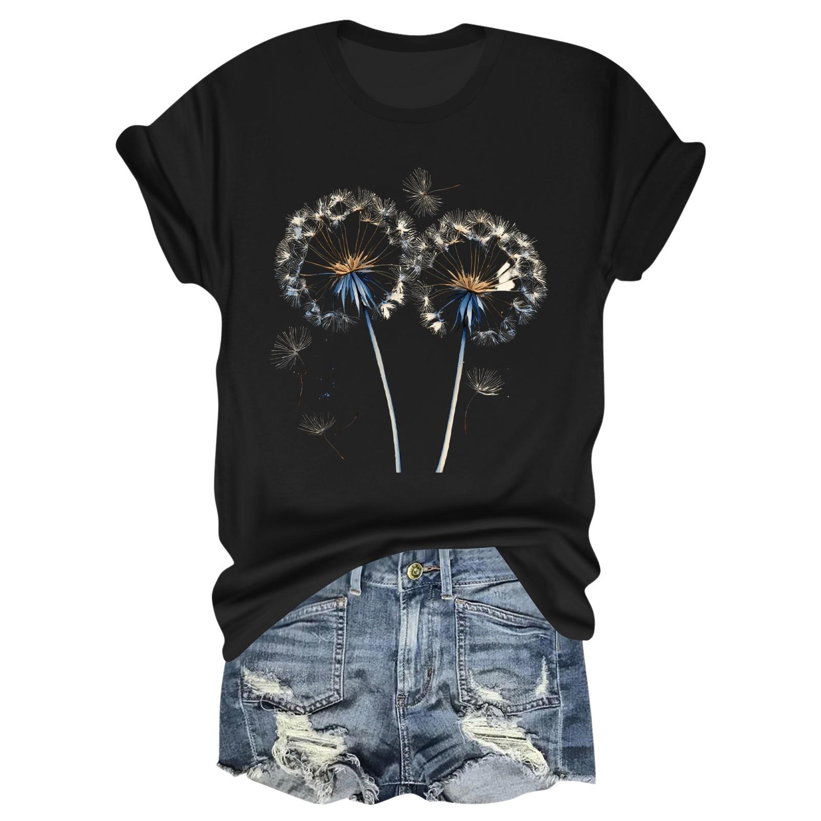 

Детская повседневная футболка с круглым вырезом и короткими рукавами с принтом и надписью «Топ» 100 чёрный