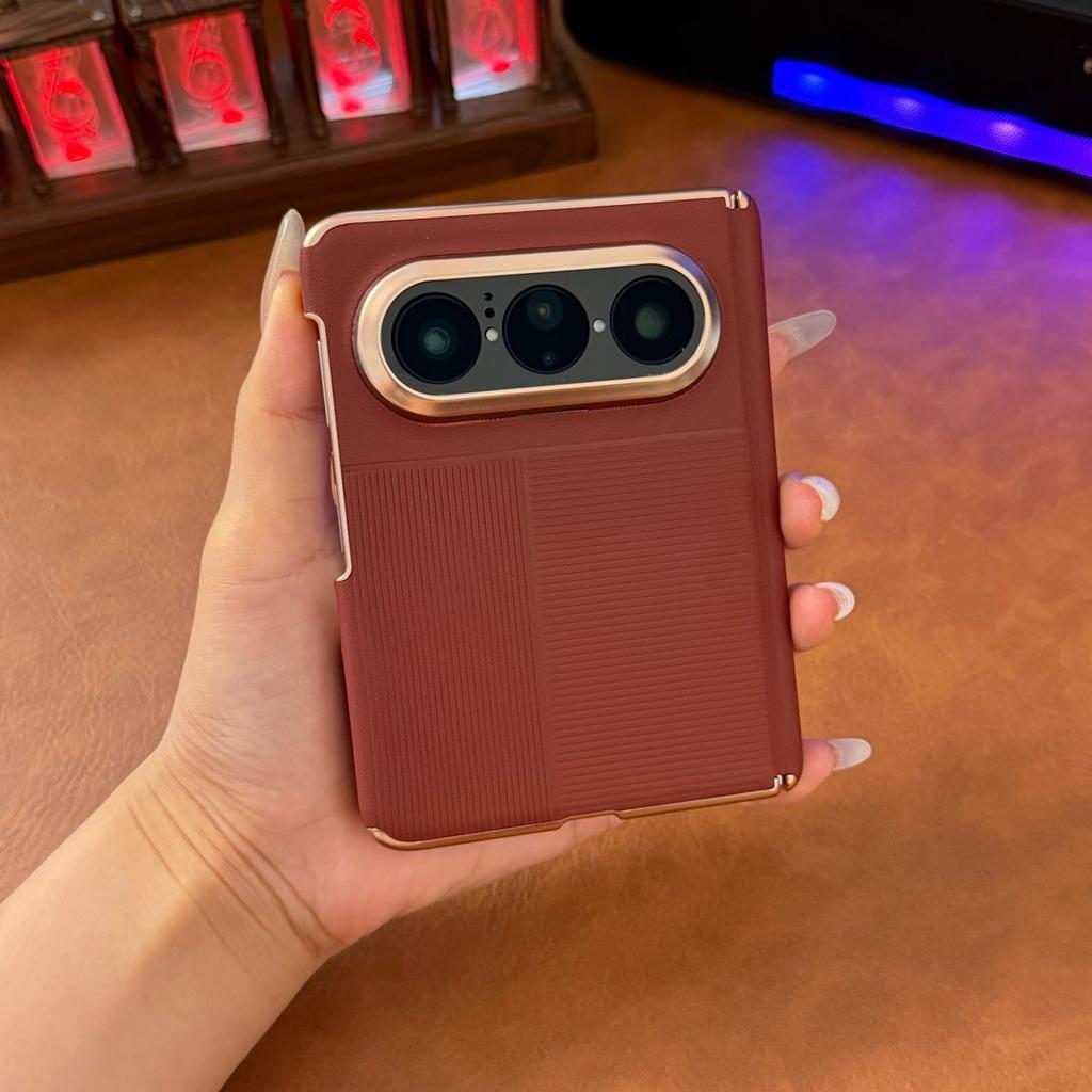 Applicable to Huawei PuraxMax wide folding screen PuraxMax collector's edition mobile phone case embossed electroplating protective case
