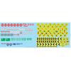 Road Signs - US - 1/14 1/16 1/18 1/24 1/43 1/48 1/50 1/64 1/160 - Water Decal - Waterslide, 1/14