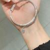 New Ping An Xi Le Xiang Yun Push Pull Bracelet with Chinese Style for Women Solid Gift for Best Friend and Girlfriend's Birthday