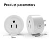 Graffiti Smart WiFi Socket with Mobile Remote Control Timer - 16A US/EU/UK Plug