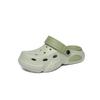 Fashion Summer Clogs Men Slip on Breathable Lightweight Thick Sole Water Beach Sandals Indoor Outdoor Fashion Cave Shoes