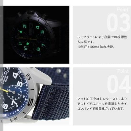 SEIKO wristwatch reverse import overseas model SND379R mens