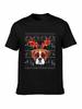 Brand Men Shirt Antlers Light Boxer Christmas Ugly Sweater Style T Shirt