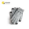 Unisex Faux Cashmere Touchscreen Cycling Knit Gloves