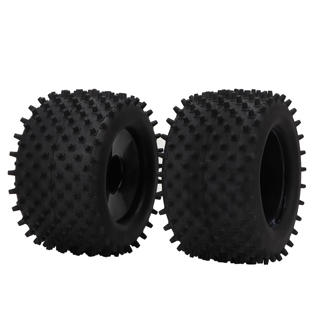 155mm Rubber Tire 82mm Hub Wheel Upgrade Parts for  Truck 1/8 RC Racing Car