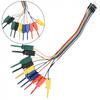 Logic Analyzer 10 Needle Hook Clip Line 1Set 20cm High Efficiency