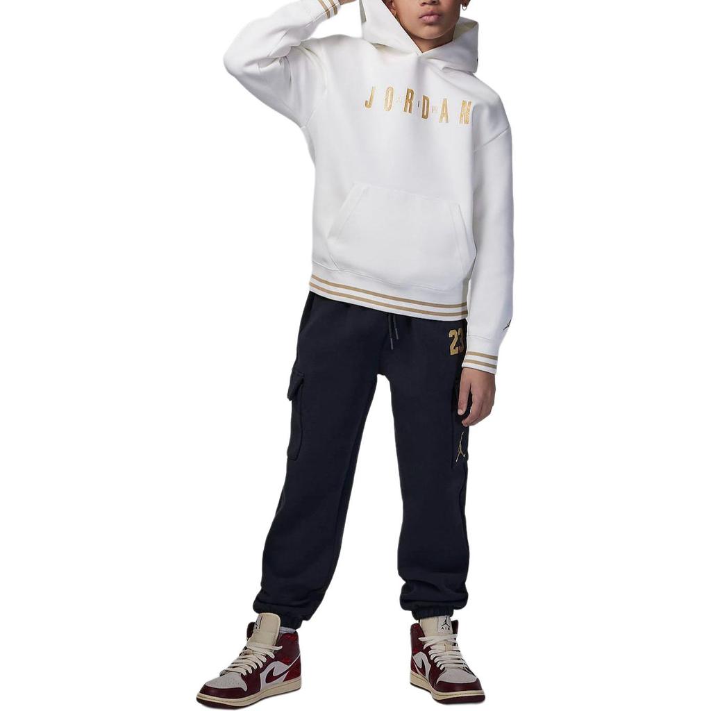 Jordan Sweatshirt MJ Chinese New Year Sail White Kids' HJ7974-133