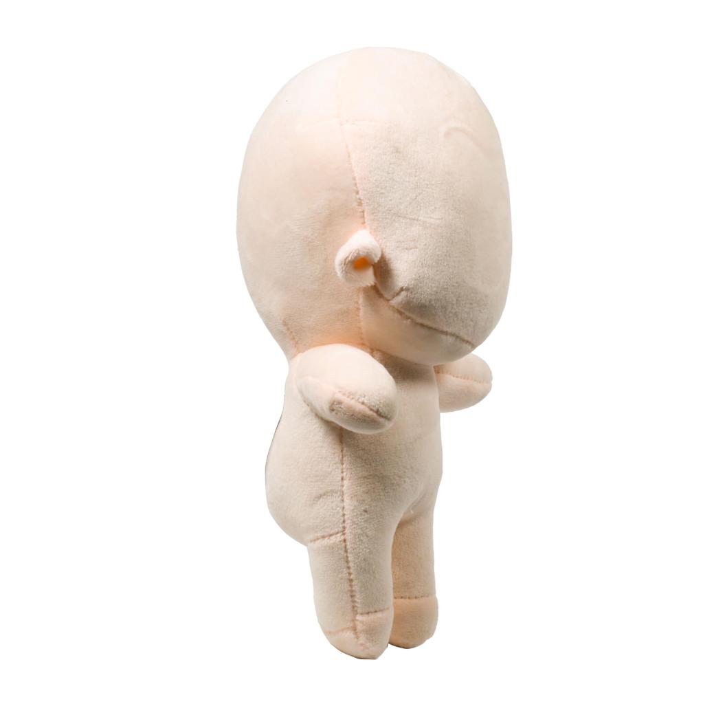 Custom Plush Body, Approx. 20cm, Skeleton Included, Doll Base for Oshikatsu and Handmade Crafts (Long Legs)