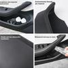 For Tesla Model Y YL Juniper 2025 2026 Door Side Storage Box Fully Covered TPE Front Rear Door Organizer Tray Car Accessories