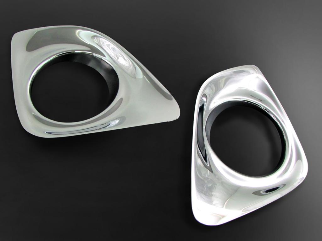 BRIGHTZ Chrome Fog Light Covers for Estima R55 50/55 (2nd Generation) [FOG-COV-400] ACR50W, ACR55W, GSR50W, GSR55W, ACR50, ACR55, GSR50, GSR55, R50,