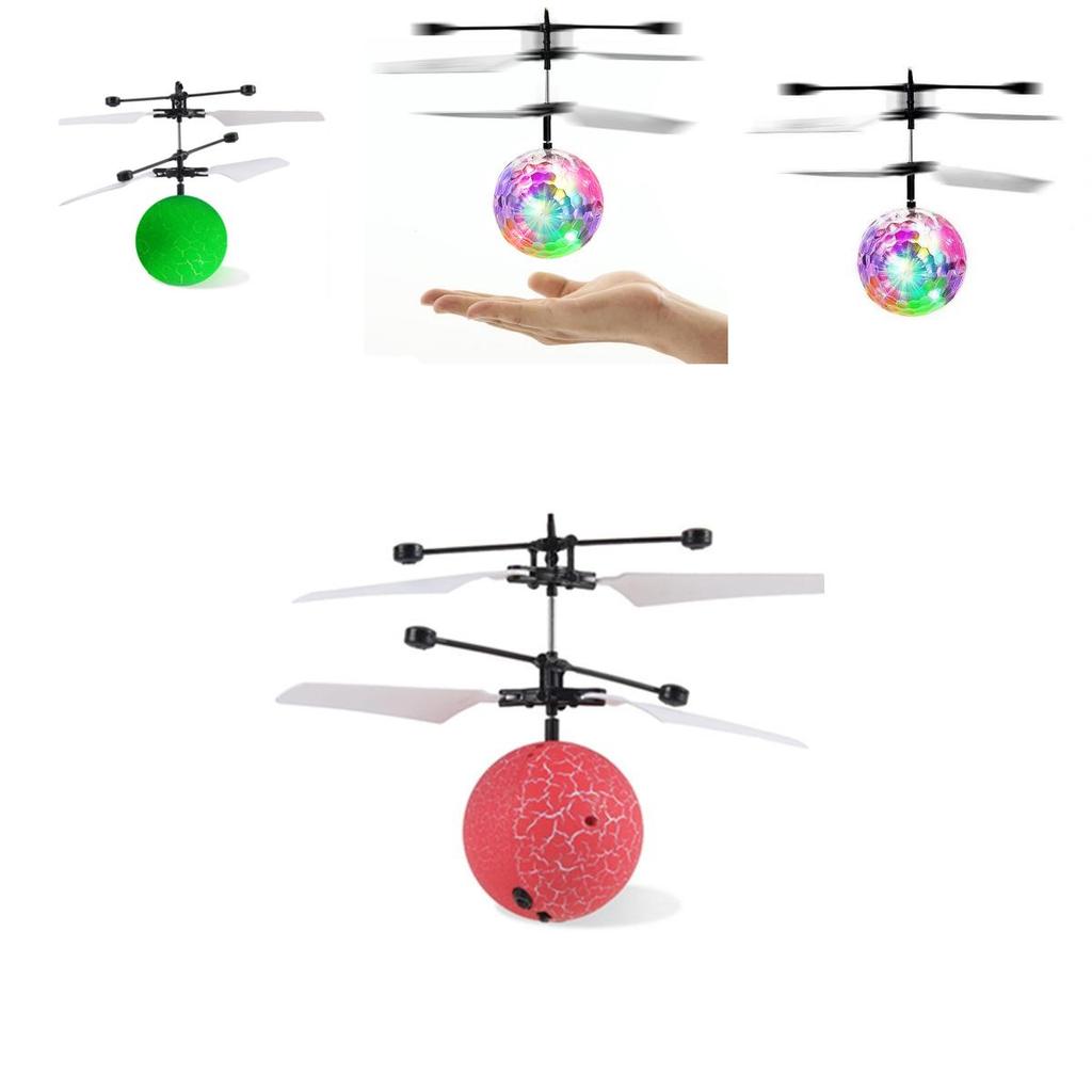 Fernbedienung Induktion Kristallkugel LED Licht Fliegende Kugel für Kinderspiel