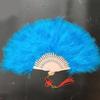 Folding Feather Fan Handheld Fairy Fan Children Adult Costume Wedding