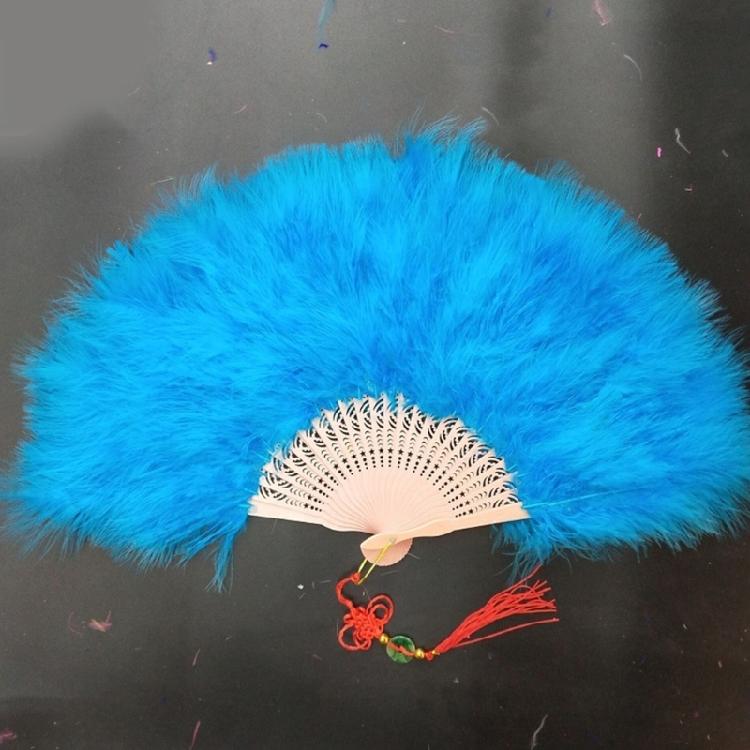 Folding Feather Fan Handheld Fairy Fan Children Adult Costume Wedding