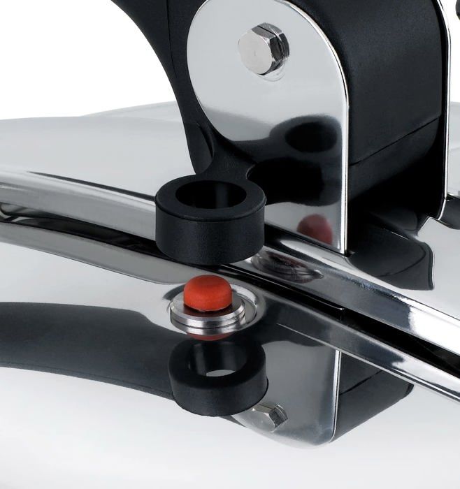 Marmite à pression - barazzoni - basic - 22 cm - acier inoxydable 18/10 - 7 l