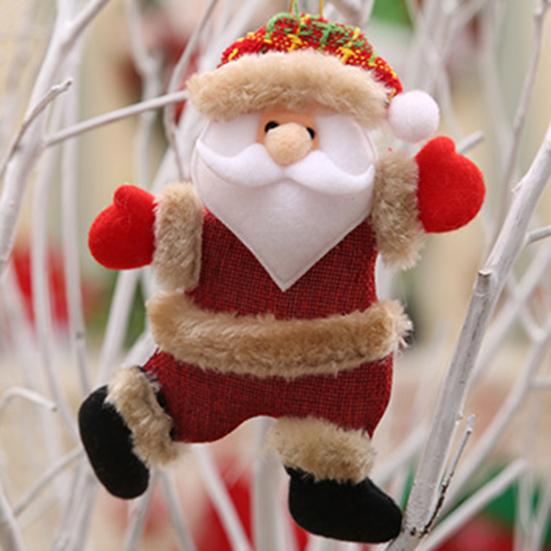 Xmas Tree Decoration Cute Bear Ornament Christmas Ornaments Lightweight Hanging Bear Decoration Tree Pendant Decoration for Home