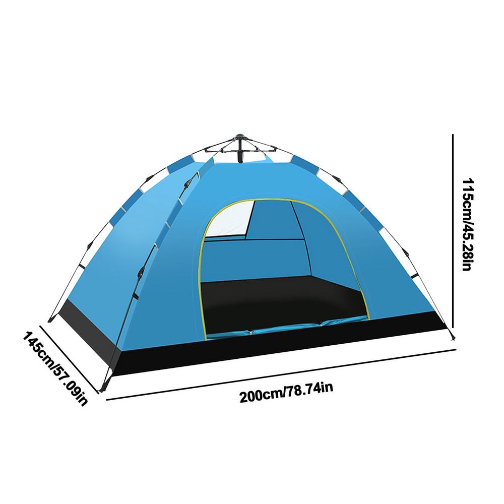 New Children Automatic Tent 1-2 Person Outdoor Camping Tent Waterproof Tent Hiking Travel Backpacking Tent Camping Accessories