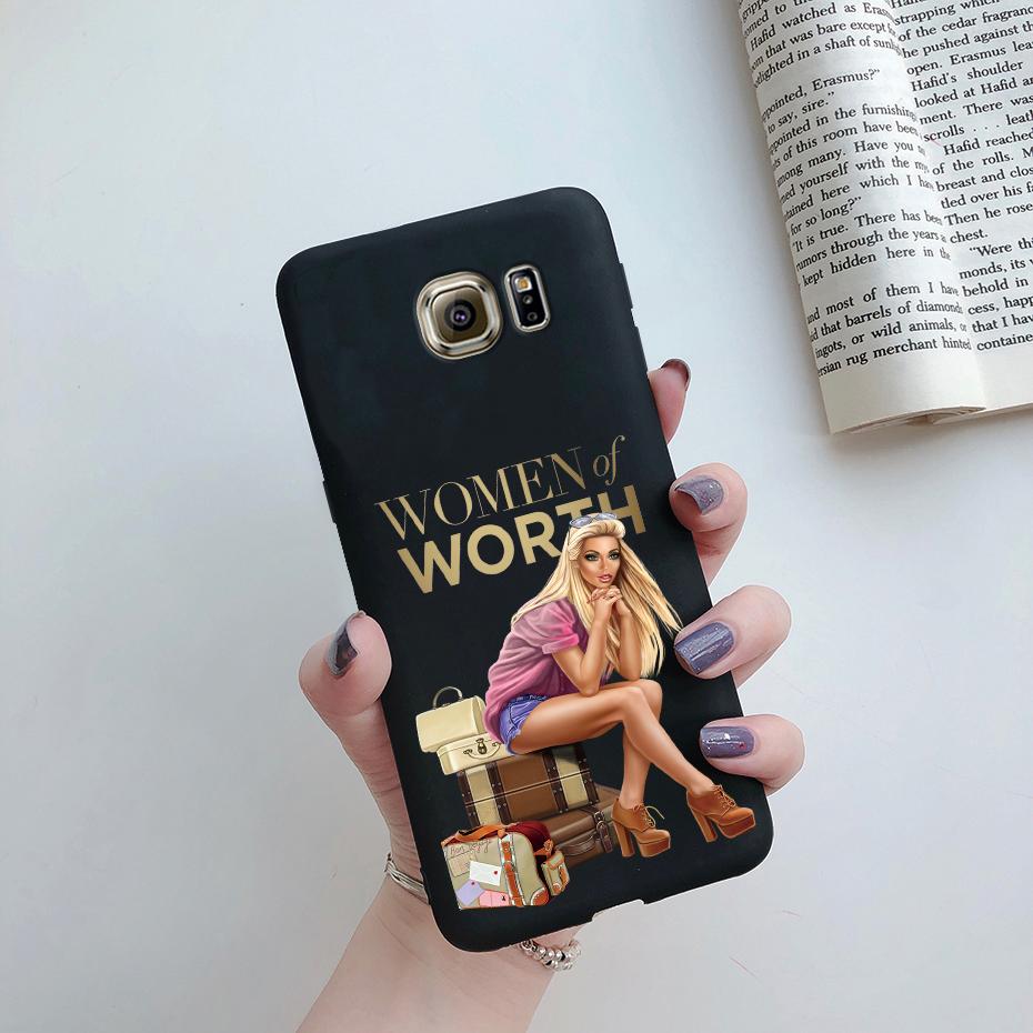 For Samsung Galaxy S7 egde case Cover for Samsung Galaxy S6 edge Case for Samsung S7 S6 G920F SM-G925F Cover Cute Silicon Fundas
