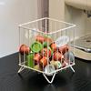 Iron Coffee Pod Holder Large Capacity Coffee Capsule Holder Coffee Creamer Container Square Shape Pod Storage Cup
