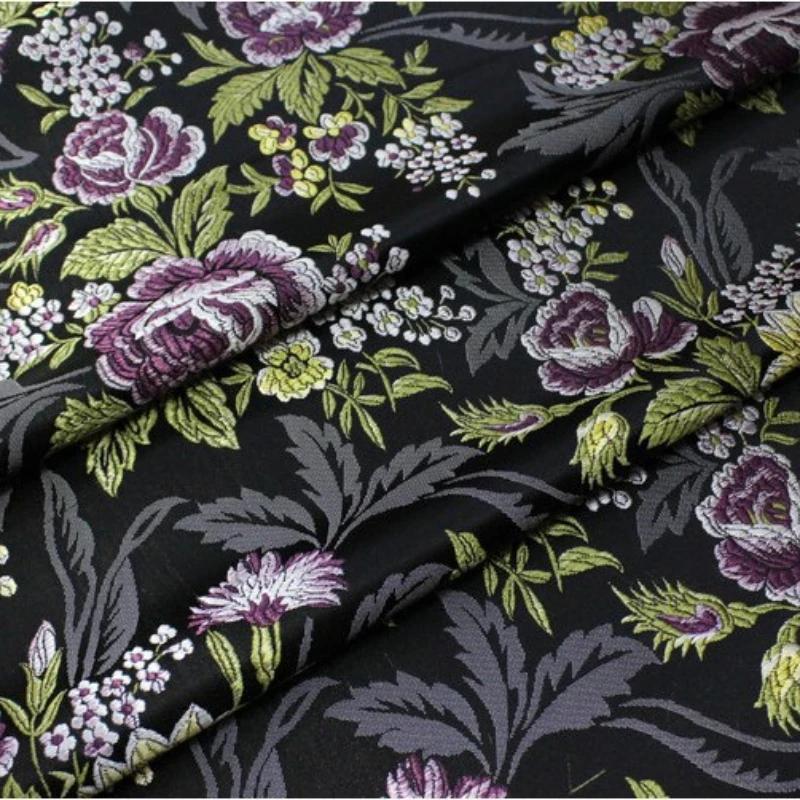 100x75cm  Mongolisk dräkt Tyg Kinesisk Sidenbrokad Jacquardväv Tyg DIY Väska Bokomslag Föreställningskläder