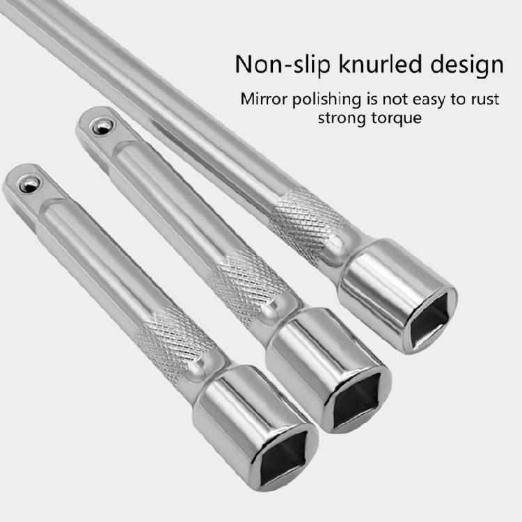 1PC Electric Wrenches Electroplating Long Bars for 1/2 Inch Electric Wrenches