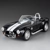 1/22 Ford Shelby Cobra 427 S/C Alloy Car Model Sound and Light Pull Back Children's Toy Collectibles Birthday Gift