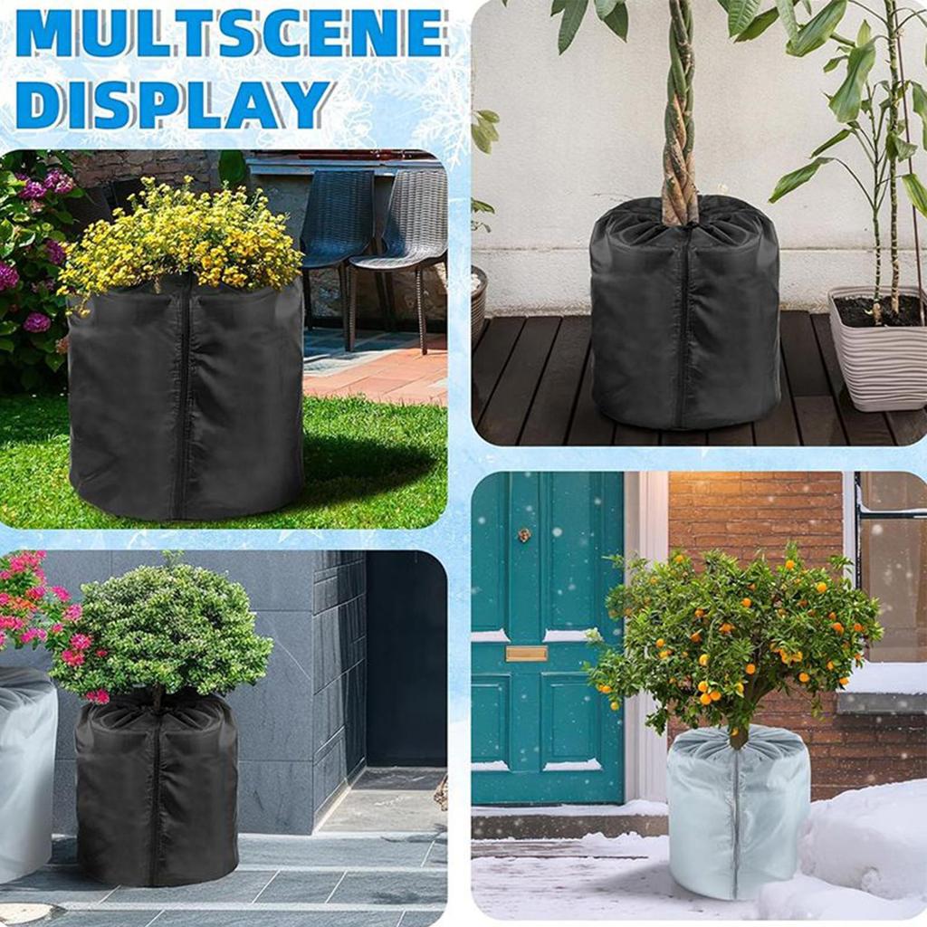 Plant Covers For Winter Breathable Portable 45x50cm Flower Shrubs Wrap Garden Freeze Protection Cover For Vegetables Small Trees