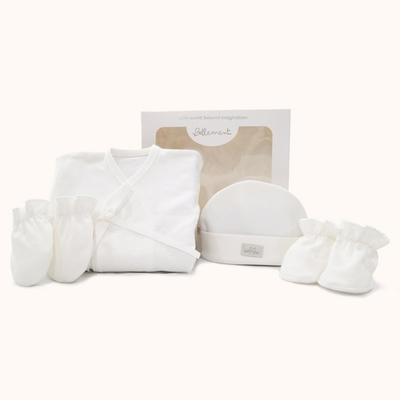 Belmont 4-teiliges Baby-Jeogori-Set aus reiner Baumwolle für Neugeborene, koreanische Babyprodukte