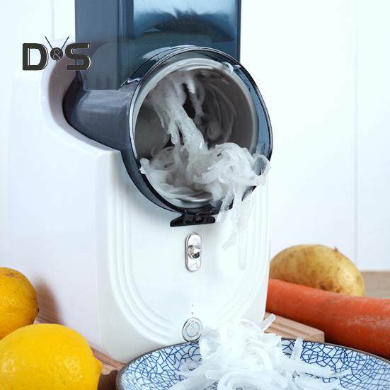 Elektrische Käsereibe, Obst- und Gemüsezerkleinerer, einfach zu bedienende Salatmaschine, Lebensmittelschneider, Zerkleinerer für Gemüse, Obst und Nüsse