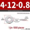 Extra Large Galvanized Metal Flat Washer - Thickened Round Screw Washer M6-M16