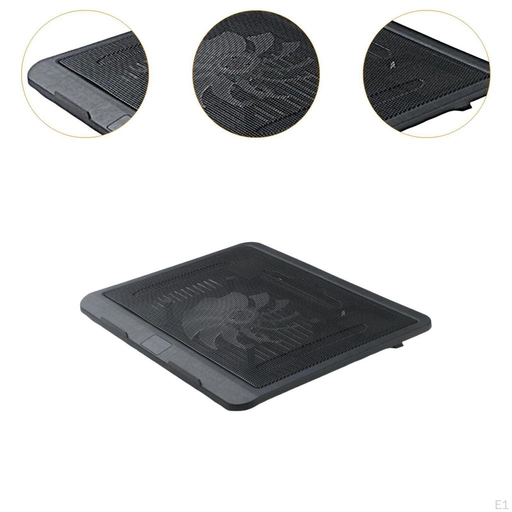 Laptop Cooling Pad Wärme Reduktion Ständer Halter Tragbare Leichte Fan Notebook