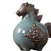 Horse Tea Pet Ceramic Home Decor Feng Shui Collectibles Creative Chinese