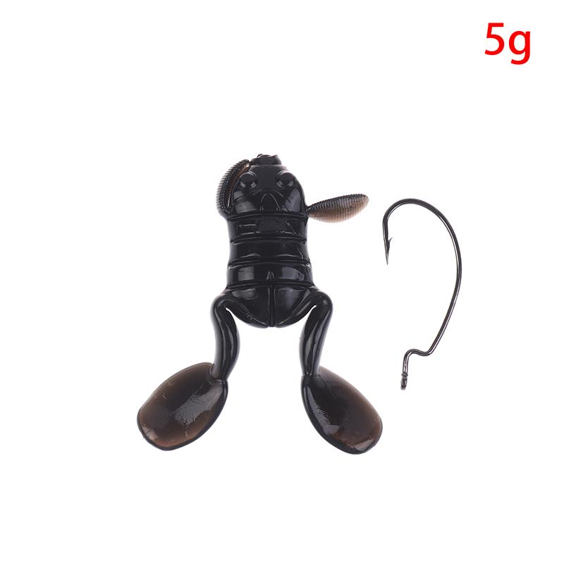 1 szt. Przynęta Żaba 5G 10G Miękka Żaba TPE Żaby Miękka Przynęta Pluskająca Wodę Żaby Łatwe do Zaczepienia Powierzchniowa Miękka Przynęta Ulubiona Przynęta Ryb