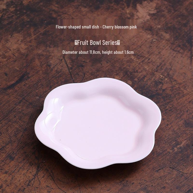 Creative Ceramic Dessert & Snack Plate - Perfect for Tea, Pastries, Moon Cakes, and More