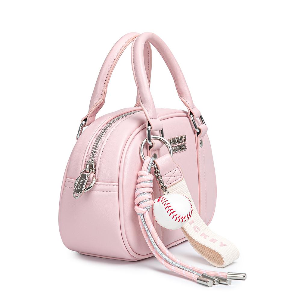 New Disney Mickey Synthetic Leather One Shoulder Crossbody Portable Bag Boston Bag Women's Multicolor BMK-72752