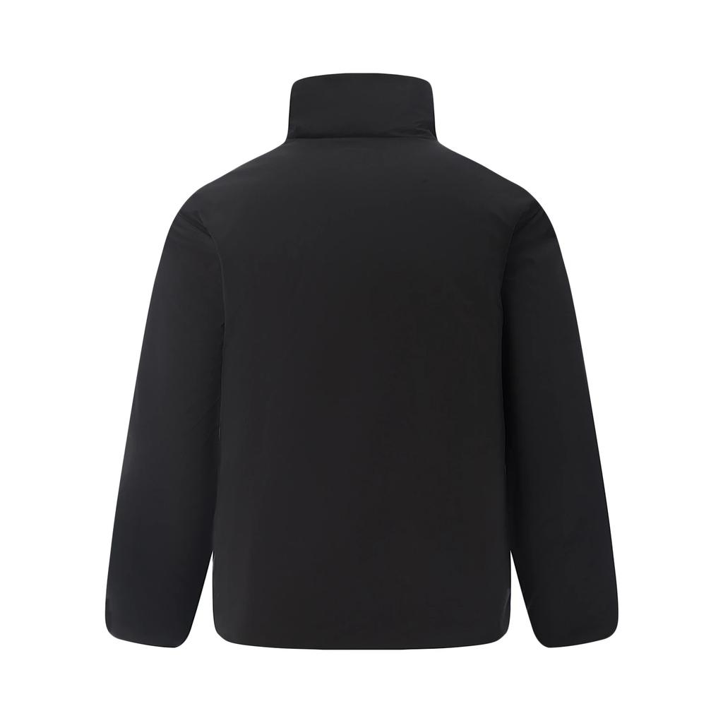 Li Ning Veste d'extérieur chaude à fermeture éclair et col montant avec lettres pour homme AYMV587-3