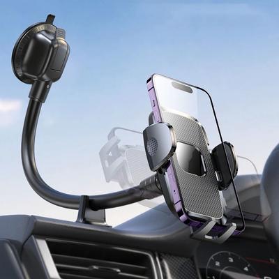 360° Rotating Auto Navigation Bracket Long Arm Windshield Phone Mount Auto Phone Stand Air Vent