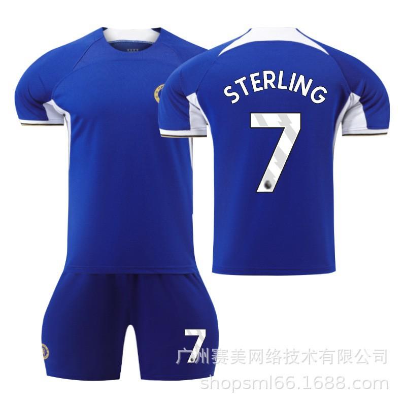 2324 Season Chelsea Home No. 8 Enzo 7 Sterling 6 Silva 10 Mudrik Jersey