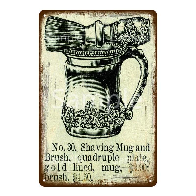 Kitchen Plaques Laundry Vintage Metal Plates Pub Cafe Bar Decorative Signs Wall Stickers Tip Board Art Poster Home Decor YL