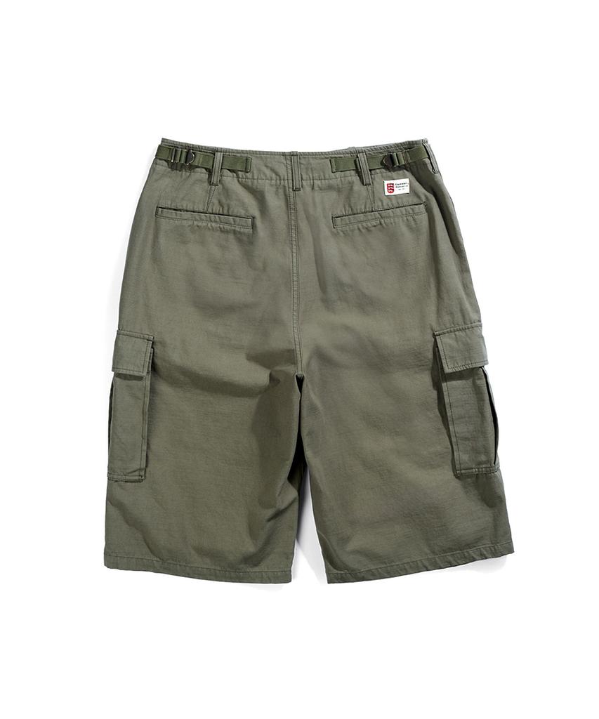 Geonjiulleunseu British Army M65 Shorts - Olive