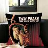 Twin Peaks F-Fire Walk Me   Pillow Case Square Double-Sided Sofa Cushion Cover Bedroom Bedside Pillow