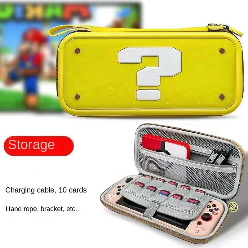 

Для Nintendo Switch/Switch OLED консоль чехол для переноски аксессуары сумка для хранения портативный водонепроницаемый жесткий дорожный чехол