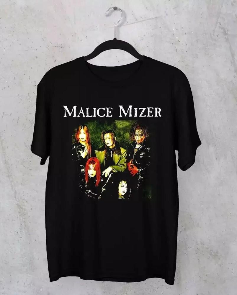 Malice Mizer Band Sur TV Shirt Classic Black Men Unisex Unisex T-Shirt S