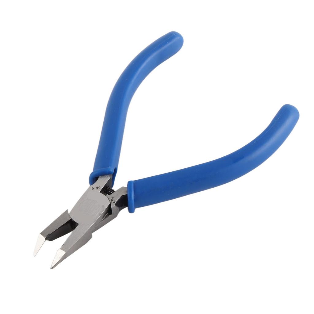 4.5 Inch Pliers Micro Flush Cutter Spring Load Wire Cutting Pliers for 1.5mm Resin Plastic Copper Iron Wires
