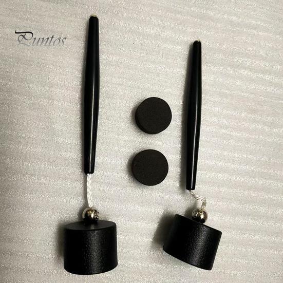 Pool Cue Chalk Holder Round Portable Black Plastic Pocket Snooker Billiard Accessories Enthusiasts Birthday Gift