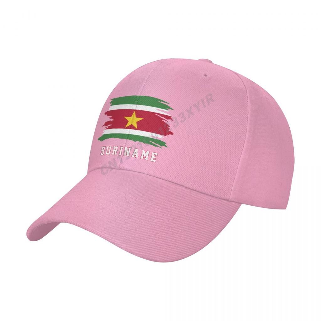 Baseball Cap Suriname Flag Cool Surinames Fans Wild Sun Shade Peaked Adjustable Outdoor Caps for Unisex Women