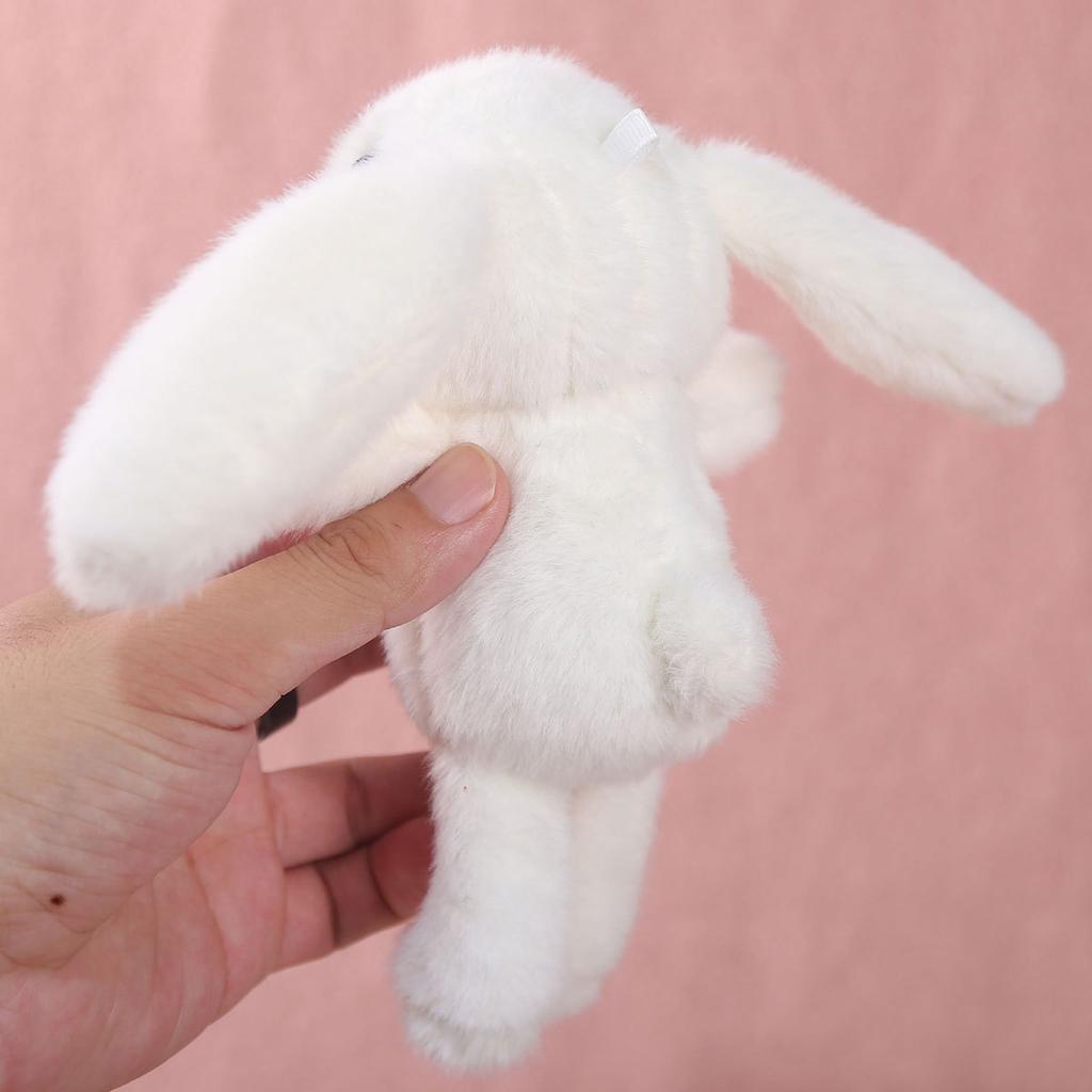 Short Plush Gauze Skirt Lop-eared Rabbit Doll Doll Pendant Keychain Bag Pendant Plush Toy Doll