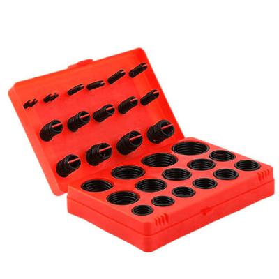 407Pcs O-Ring Assortment Set Seal Gasket SAE Rubber O Ring Hand Tool Kit